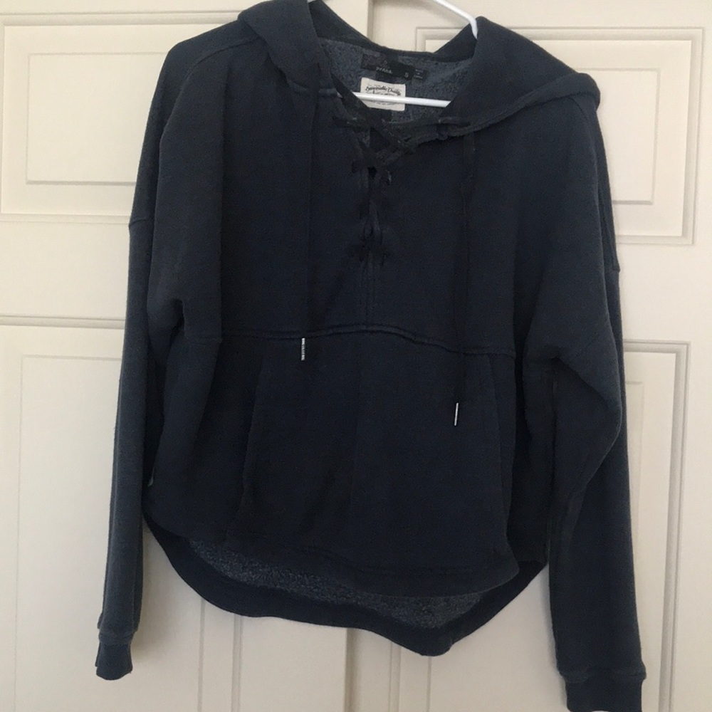 Prana lace up hoodie